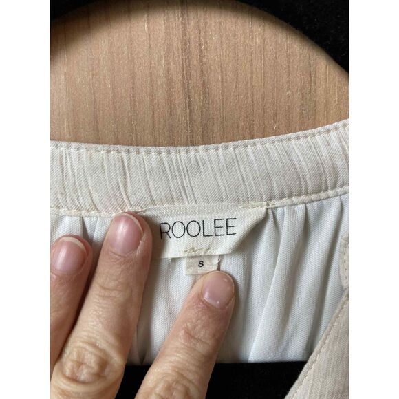 Roolee | Bone Deep Button Maxi Dress in Cream | Small - Picture 7 of 7